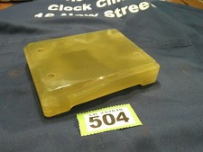 Skeleton Clock ONYX PLINTH Display Green base stand sold as seen vase figurine