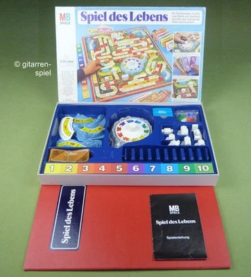 Spiel des Lebens - Komplett Top! Klassische Version MB Spiele ©1981 ab 8 Jahren - Bild 1 von 4