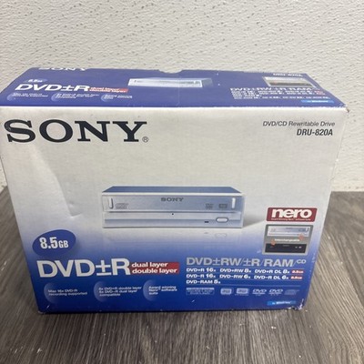 Sony DRU-820A DVD/CD Rewritable Computer Drive New Open Box  #V5