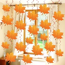 KatchOn, Fall Hanging Swirls for Fall Decorations for Home - Pack of 30, No D...