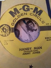 Jimmy Jones, Handy Man / Good Timin' ~ Early '60s MGM 45 +sleeve