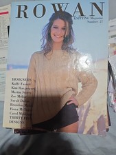 Original Rowan Designers Knitting Patterns Magazine No 27 Spring Summer 2000
