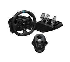 Logitech G923 True Force Racing Wheel Pedals Bundle PlayStation Compatible