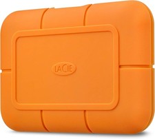 LaCie Rugged SSD 500GB External SSD USB-C, IP67, 1050MB/s, Adobe CC Refurbished
