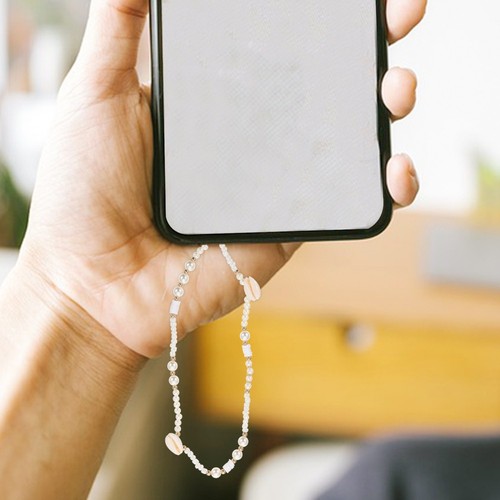 Pentagramm-Handykette Gurt Für Telefon Armband Mit Perlen-Handyanhängern - 第 12/12 張圖片
