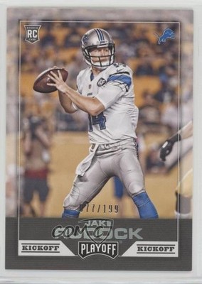 2016 Panini Playoff Rookies Kickoff 77/199 Jake Rudock #289 0j6