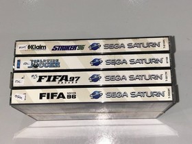 4 Sega Saturn Games (FIFA Soccer 96,FIFA 97,Striker 96, Worldwide Soccer) Lot 17