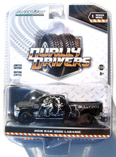 Greenlight Dually Drivers Series 1 2018 Dodge Ram 3500 Laramine Bully Dog Black
