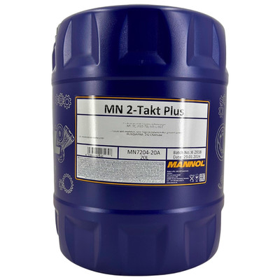20 (1x20) Liter MANNOL 2-Takt Plus teilsynthetisches Mischöl 