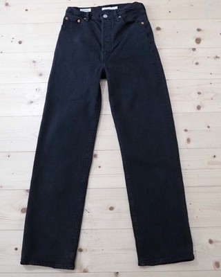 Levi's Damen BIG E Jeans Hose W26 L29 Ribcage Straight S267