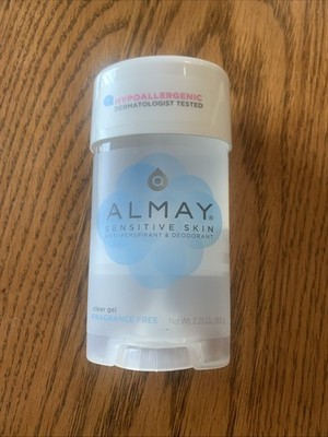 ALMAY Antiperspirant  & Deodorant Clear Gel, Sensitive Skin 2.25 oz