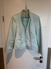 BIBA Damen Blazer 38 M leichte Jacke türkis mint Übergangsjacke Frühling