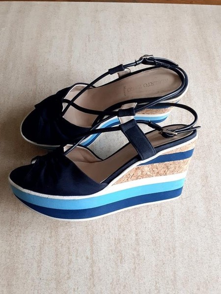 Women Alberto Torresi Heels White Suede 36.5