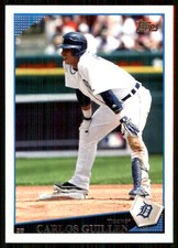 Carlos Guillen 2009 Topps #538 Tigers MLB READ FREE SHIPPING AutographDen