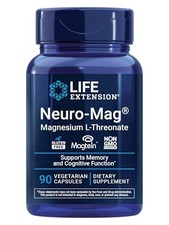Life Extension Neuro-Mag Magnesium L-Threonate, Memory Health, Quick Thinking