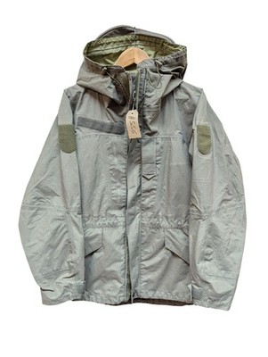 Österreichisches Bundesheer Alpine ungefütterte Gore-Tex OD grüne Jacke Gr. 96 u. 100 /I/II #356
