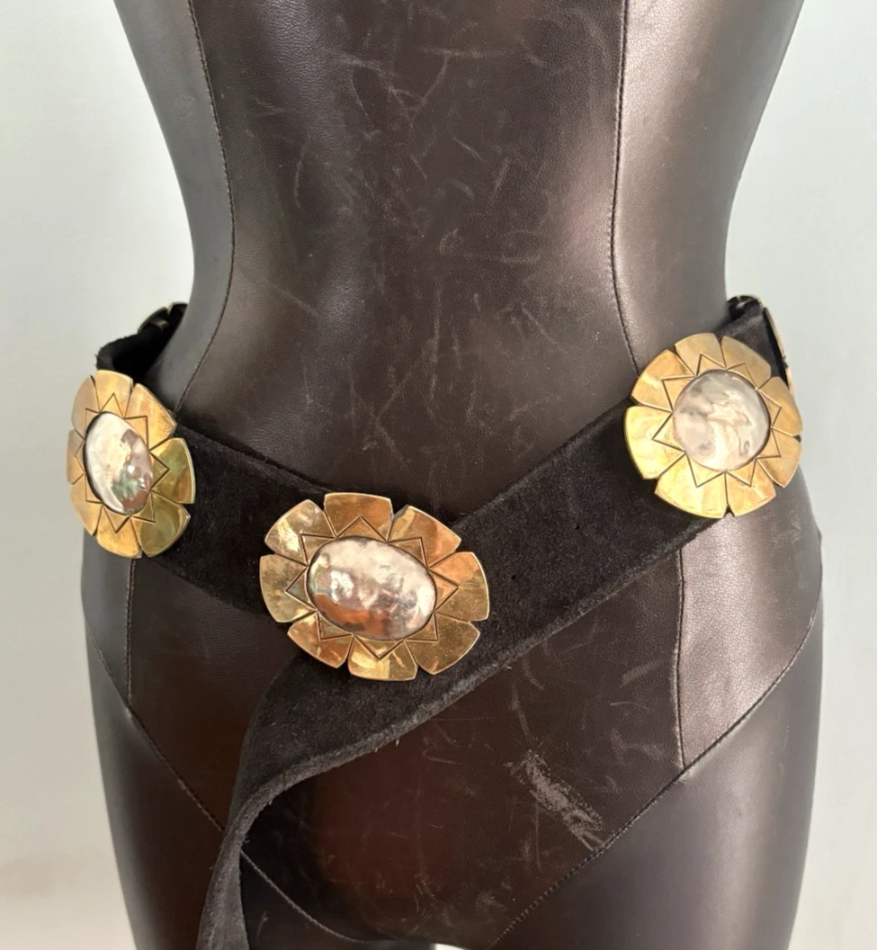 Suede 1970s Vintage Belts for sale | eBay display picture 1