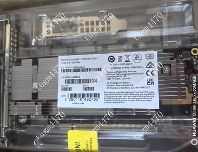 MCX75310AAS-NEAT NVIDIA ConnectX-7 400GbE NDR IB 1-Port OSFP HHHL Adapter