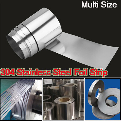 ᐉ Striscia Dell'acciaio Inossidabile 0.05x10mm-0.8x400mm 1.4301 V2A 304 Lamina Strisce Di Lamiera Dell Acciaio Inossidabile - Foto 6