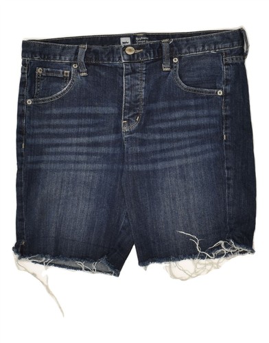 Short Boyfriend En Jean Bleu H&M Taille 34 Femme – Occasion En Très Bon état, Style Décontracté