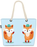 Void Tasche Fuchs Tierkinder Kinderzimmer Kinder Tiere Winter Weihnachten