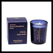 Maison Francis Kurkdjian OUD Satin Mood Scented Candle Travel Size 1 Oz New