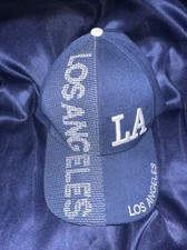 Los Angeles Hat Adjustable Baseball Cap Outdoor Casual One Size 100 Acrylic
