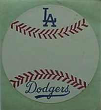 LOS ANGELES DODGERS VINTAGE STICKER