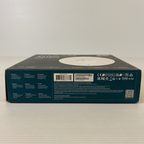 Tp-Link Omada Outdoor Wi-Fi 6 Router White (EAP610-V2) AX1800 Mesh Ceiling Mount - 第 7/7 張圖片