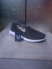 Neue CAPRICE Mokassins Gr 36 schwarz weiß Halbschuhe Slipper Loafers 1303