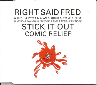 RIGHT SAID FRED Stick it out 4 MIXES 7 & 12 INCH & INSTRUMENTAL CD Single SEALED