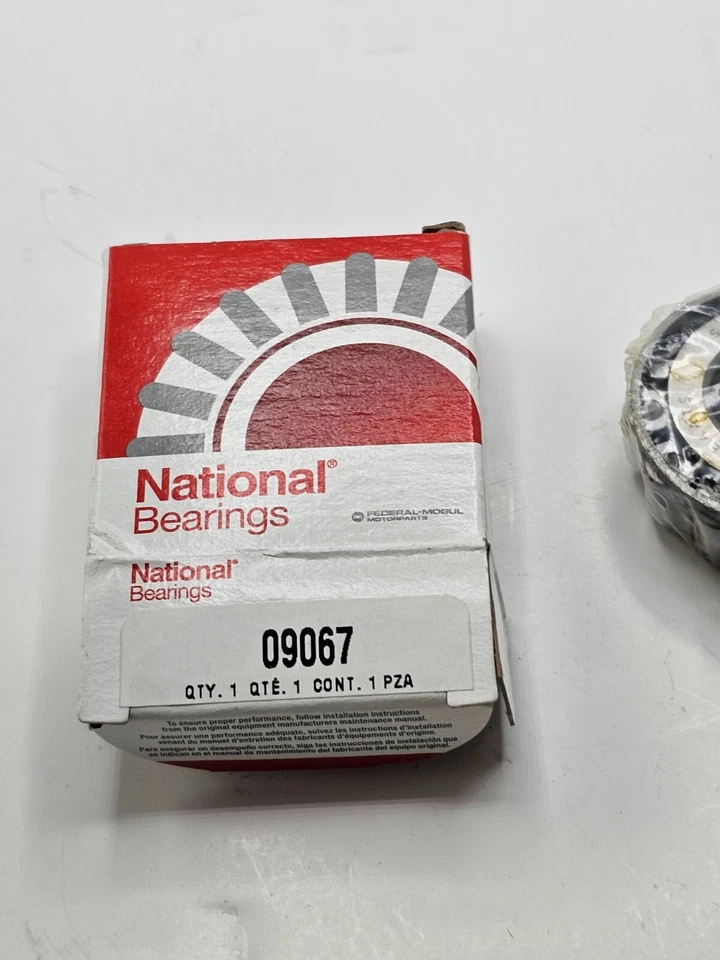 (CANTIDAD 2) Cojinete de rueda National Bearings 09067 para Toyota Tiara Crown 1958-1974 Foto 3 de 4