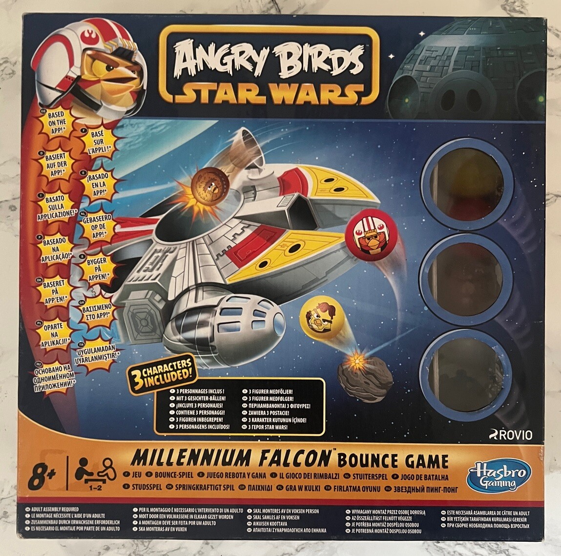 HASBRO ANGRY BIRDS STAR WARS  Millennium Falcon Bounce Game