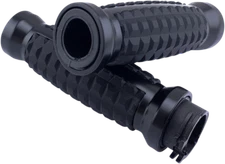 Drag Specialties Grips - Grenade - Matte Black Harley Davidson - 0630-2640