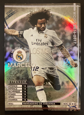 2016-17 Panini WCCF Stars of Club SOC22 Marcelo Real Madrid