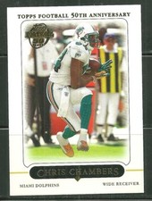 2005 TOPPS FOOTBALL CHRIS CHAMBERS #244