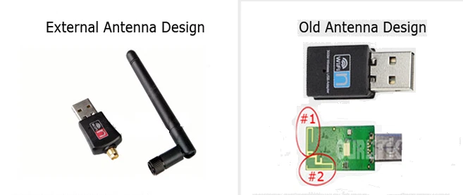 New W/Antenna 300n 300Mbps Mini Wireless USB Wifi Adapter Network 802.11n/g/b - Image 4 of 4