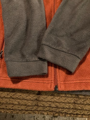 Columbia Boys Zip Up Jacket. Gray/Orange. Sz Youth Large 14/16 - Picture 5 of 7
