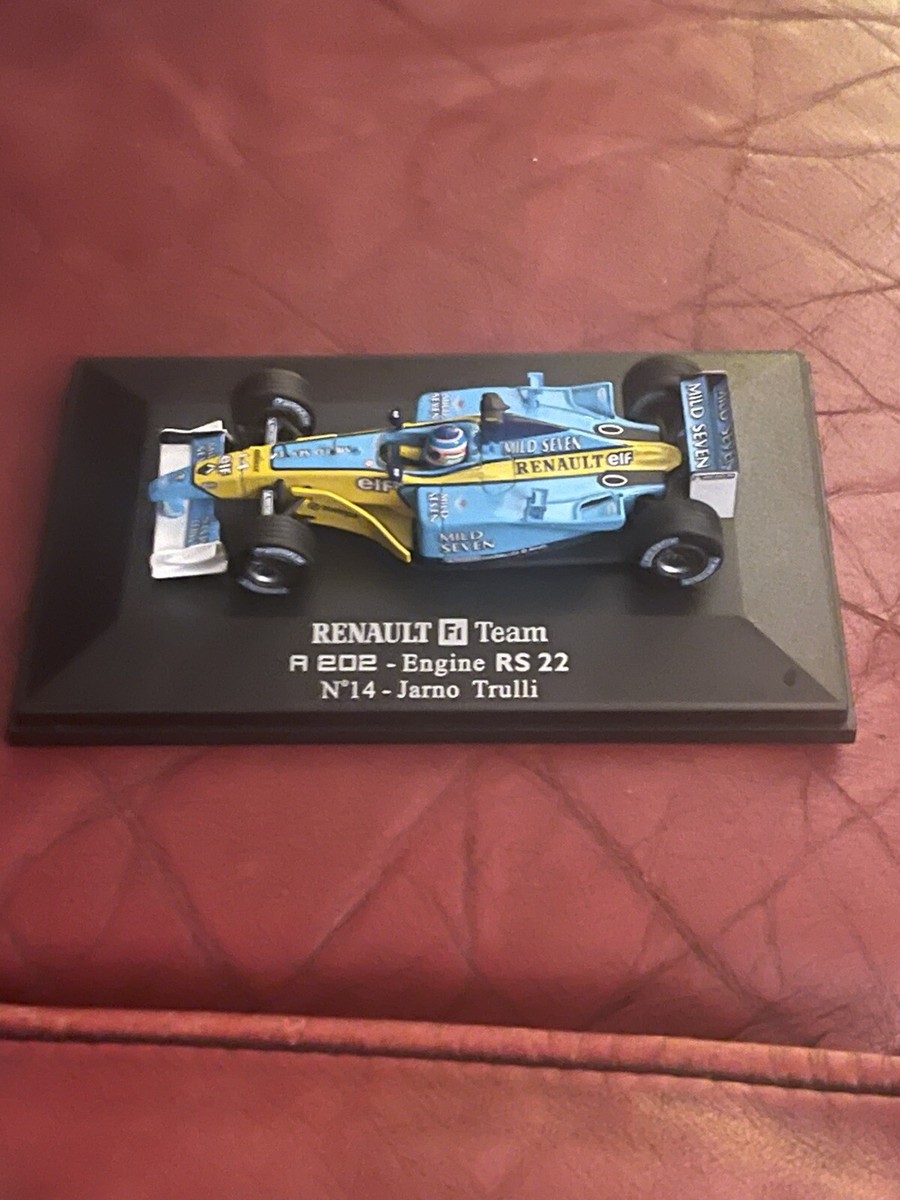 1/43 Renault F1 R202 Mild 7 - 2002 Season - #14 J.Trulli full Mild