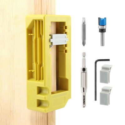 Door Hinge Jig Door Hinge Router TemplateDoor Hinge Mortiser Hinge Installati...