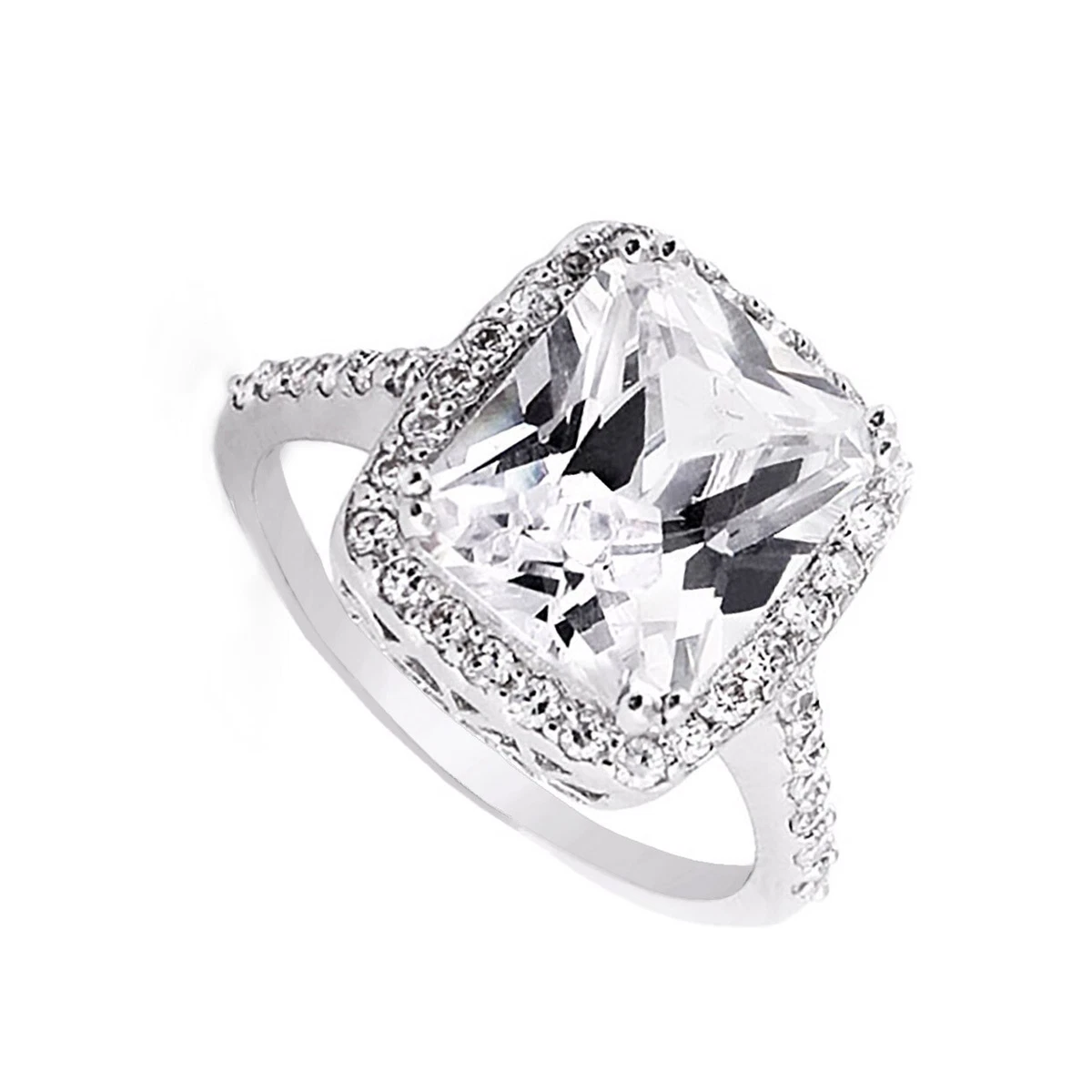 Engagement rings best sale overstock
