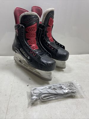 Bauer Vapor 1X [ 5 D JR 254mm LSEdge ] Ice Hockey Player Skates Stainless - Used
