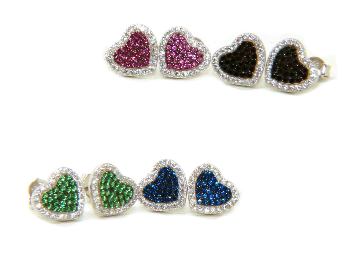 Orecchini di lusso zirconia cubica cuore | Acquisti Online su