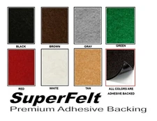 SELF ADHESIVE FELT PROTECTIVE SOFT - 3 PCS PACK  6" X 12" FURNITURE DESK LAMP
