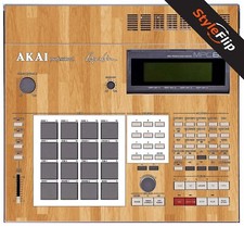 Akai MPC-60 Skin Wood 5 Protective Decal StyleFlip Skins