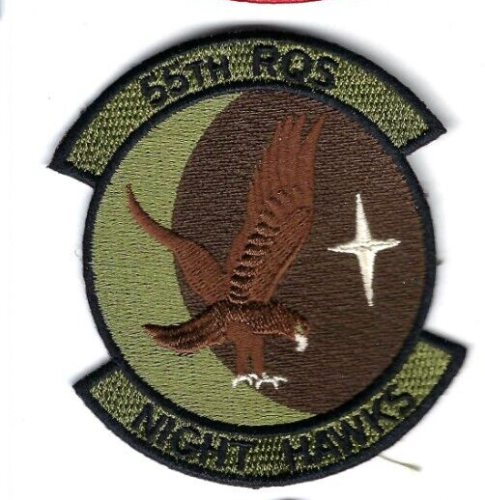 PATCH USAF 55th RESCUE SQ RQS DAVIS MONTHAN AFB B3 - Photo 1/1