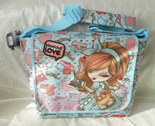 grand sac besace poupée kokeshi kimmidoll love neuf nutmeg kawai japanim