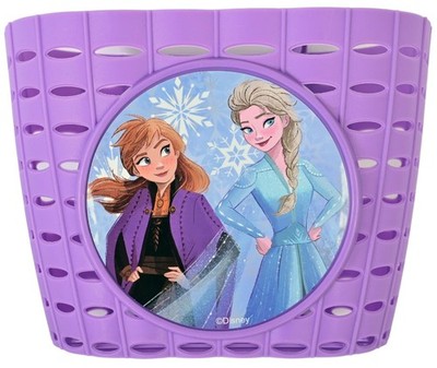 Disney Frozen Plastic Bike Basket Purple Kids Bike Accessory
