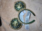 Marvel Shuri Wakanda Forever Headband Glitter Geometric Gold Green Disney Ears — photo 2