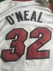 Heat Jersey Shaquille O’Neal 32 Miami  Mensn Extra Large White Stitched Reebok — photo 9